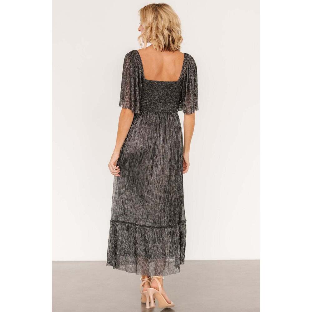 Baltic Born Elea Shimmer Dress | Black Size XLXL - Picture 4 of 5